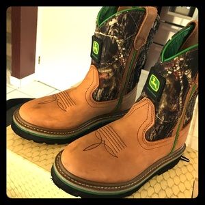 John Deere Camo Wellington Boots